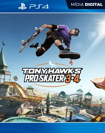 Tony Hawk's Pro Skater 3 + 4 Playstation 4 Mídia Digital