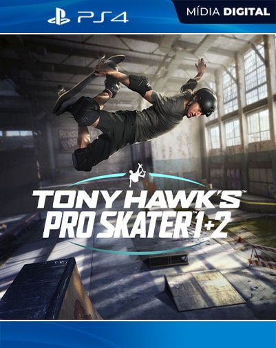 Tony Hawk's Pro Skater 1 + 2 Playstation 4 Mídia Digital