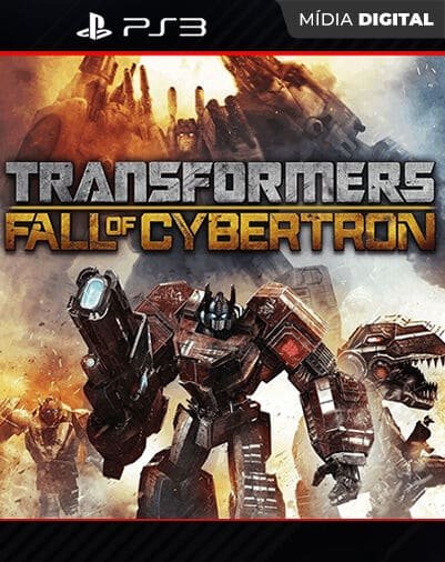 Transformers: Fall of Cybertron Playstation 3 Mídia Digital