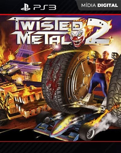 Twisted Metal 2 (PS1 Classic) Playstation 3 Mídia Digital