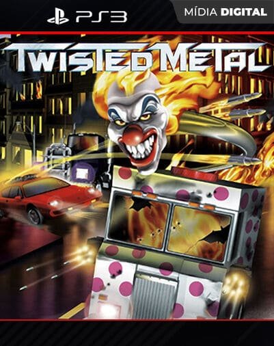 Twisted Metal (PS1 Classic) Playstation 3 Mídia Digital