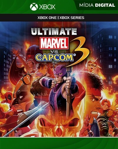 ULTIMATE MARVEL VS. CAPCOM 3 Xbox Mídia Digital