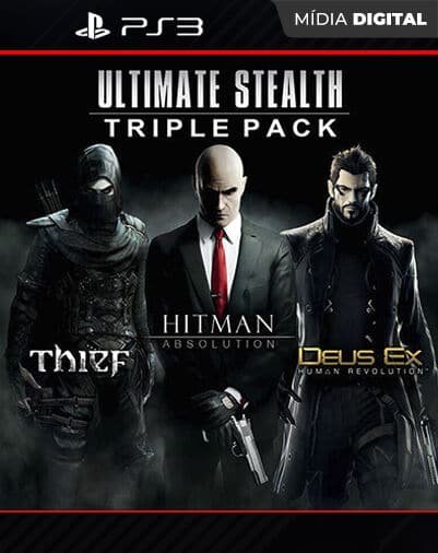 Ultimate Stealth Triple Pack Playstation 3 Mídia Digital