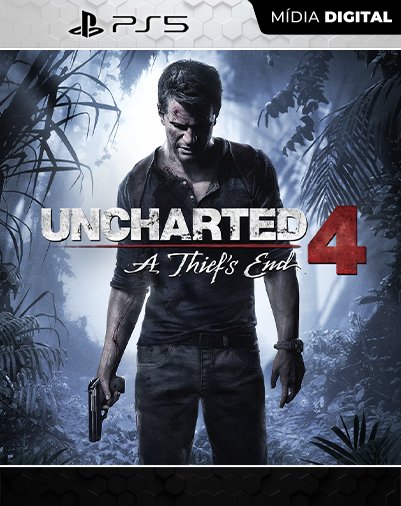 Uncharted 4: A Thief’s End Playstation 5 Mídia Digital