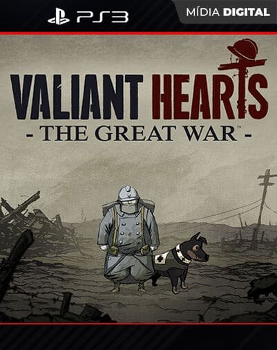 Valiant Hearts: The Great War Playstation 3 Mídia Digital