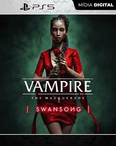 Vampire: The Masquerade — Swansong Playstation 5… Mídia Digital