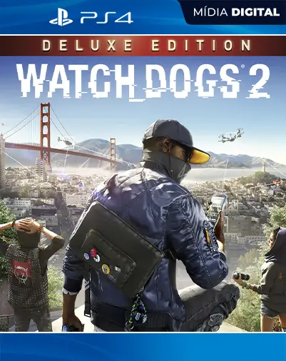 Watch Dogs 2 - Deluxe Edition Playstation 4 Mídia Digital