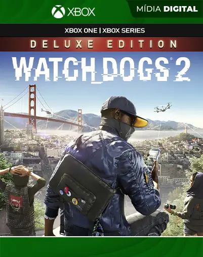 Watch Dogs 2 Deluxe Edition Xbox Mídia Digital
