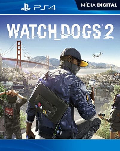 Watch Dogs 2 Playstation 4 Mídia Digital