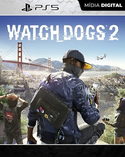 Watch Dogs 2 Playstation 5 Mídia Digital