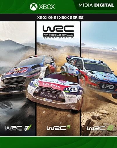 WRC Collection FIA World Rally Championship Xbox Mídia Digital