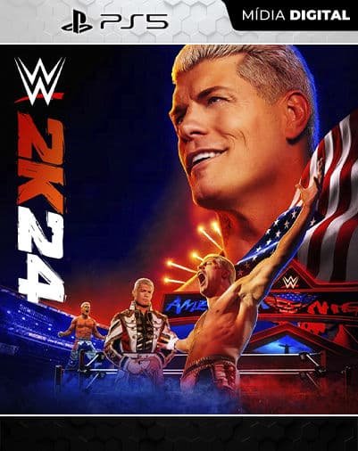 WWE 2K24 Playstation 5 Mídia Digital