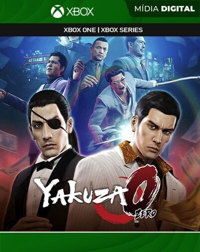 Yakuza 0 Xbox Mídia Digital