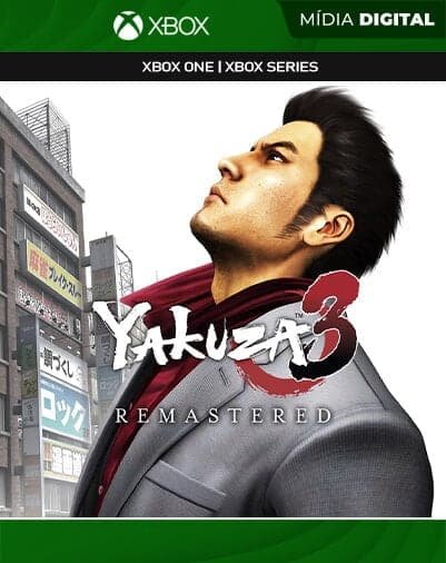 Yakuza 3 Remastered Xbox Mídia Digital