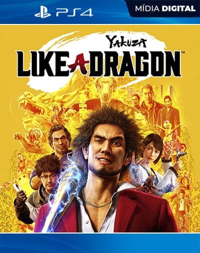 Yakuza: Like a Dragon Day Ichi Edition Playstation 4 Mídia Digital