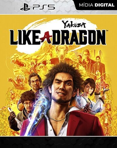 Yakuza Like a Dragon Day Ichi Edition Playstation 5 Mídia Digital