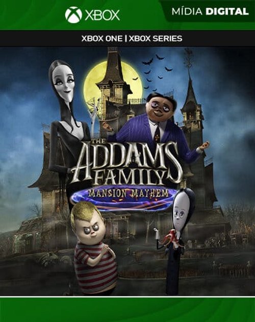 A Família Addams: Mansão da Confusão Xbox Mídia Digital