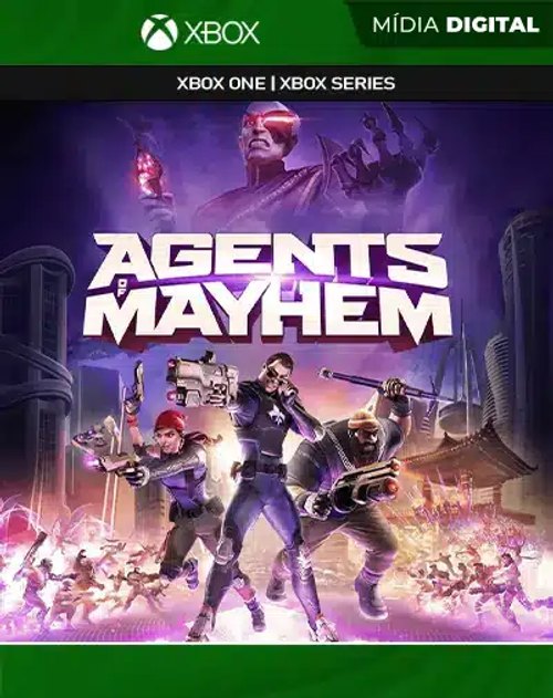 Agents of Mayhem Xbox Mídia Digital