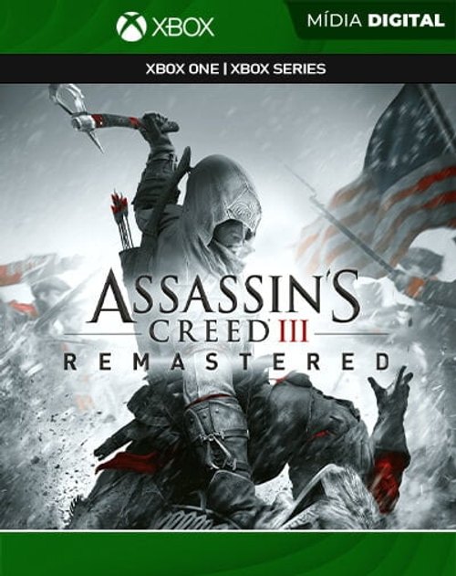 Assassins Creed III Remastered Xbox Mídia Digital