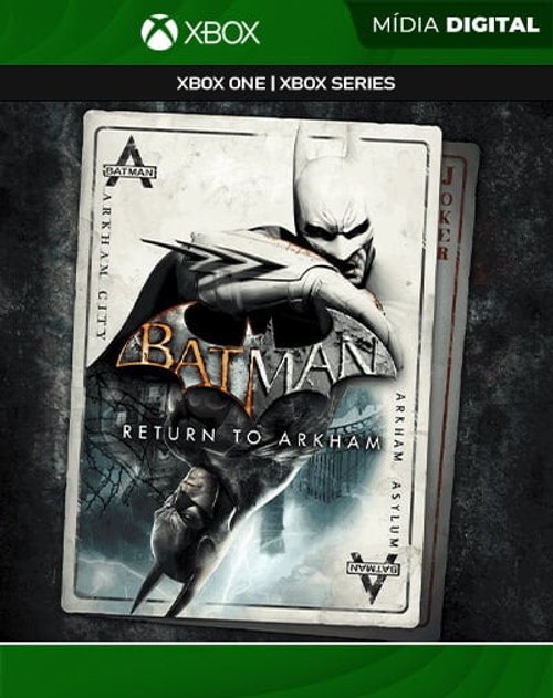 Batman: Return to Arkham Xbox Mídia Digital