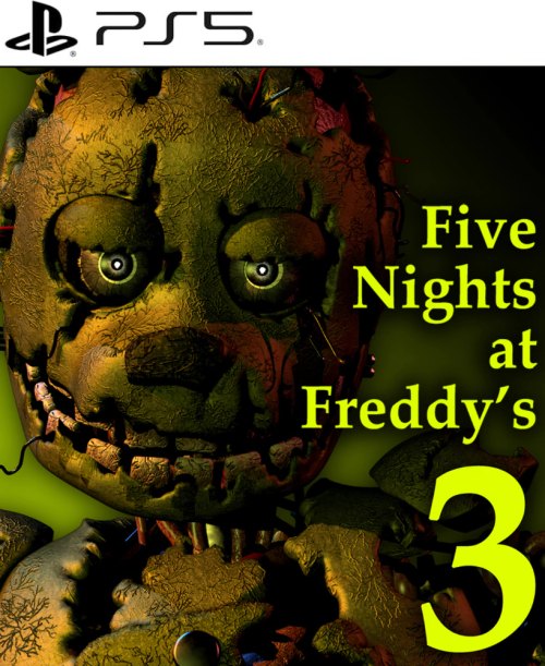 Five Nights at Freddy's 3 Playstation 5 Mídia Digital