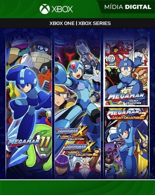 Mega Man 30th Anniversary Bundle Xbox Mídia Digital