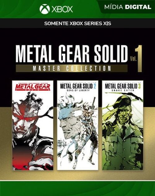 Metal Gear Solid Master Collection Vol.1 Xbox Mídia Digital