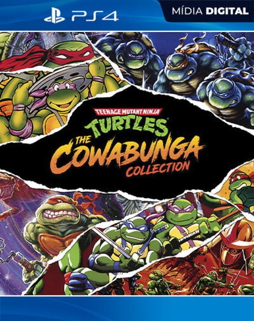 Teenage Mutant Ninja Turtles: The Cowabunga Collection Playstation 4 Mídia Digital