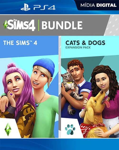 The Sims 4 + Gatos e Cães Playstation 4 Mídia Digital