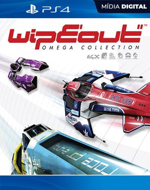 WipEout Omega Collection Playstation 4 Mídia Digital