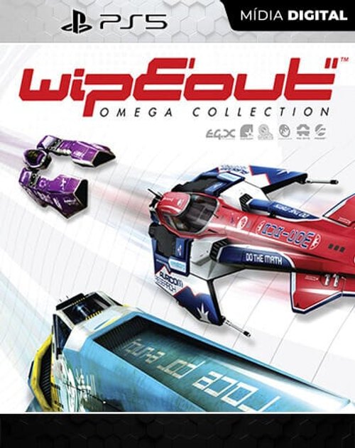WipEout Omega Collection Playstation 5 Mídia Digital