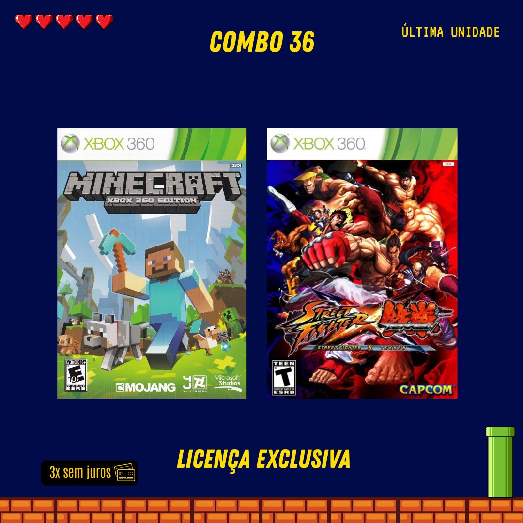 COMBO 36 - Xbox 360 (Mídia Digital)