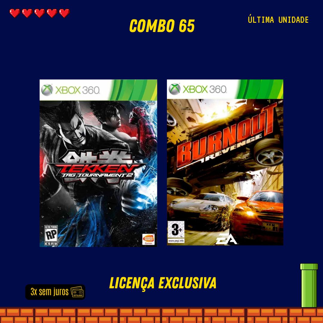 COMBO 65 - Xbox 360 (Mídia Digital)