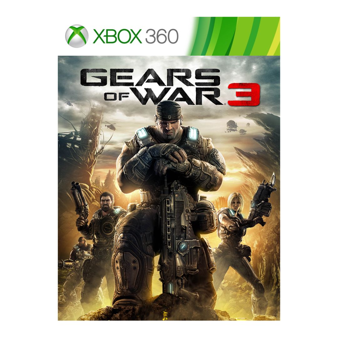Gears Of War 3 - Xbox 360 Original (Mídia Digital)