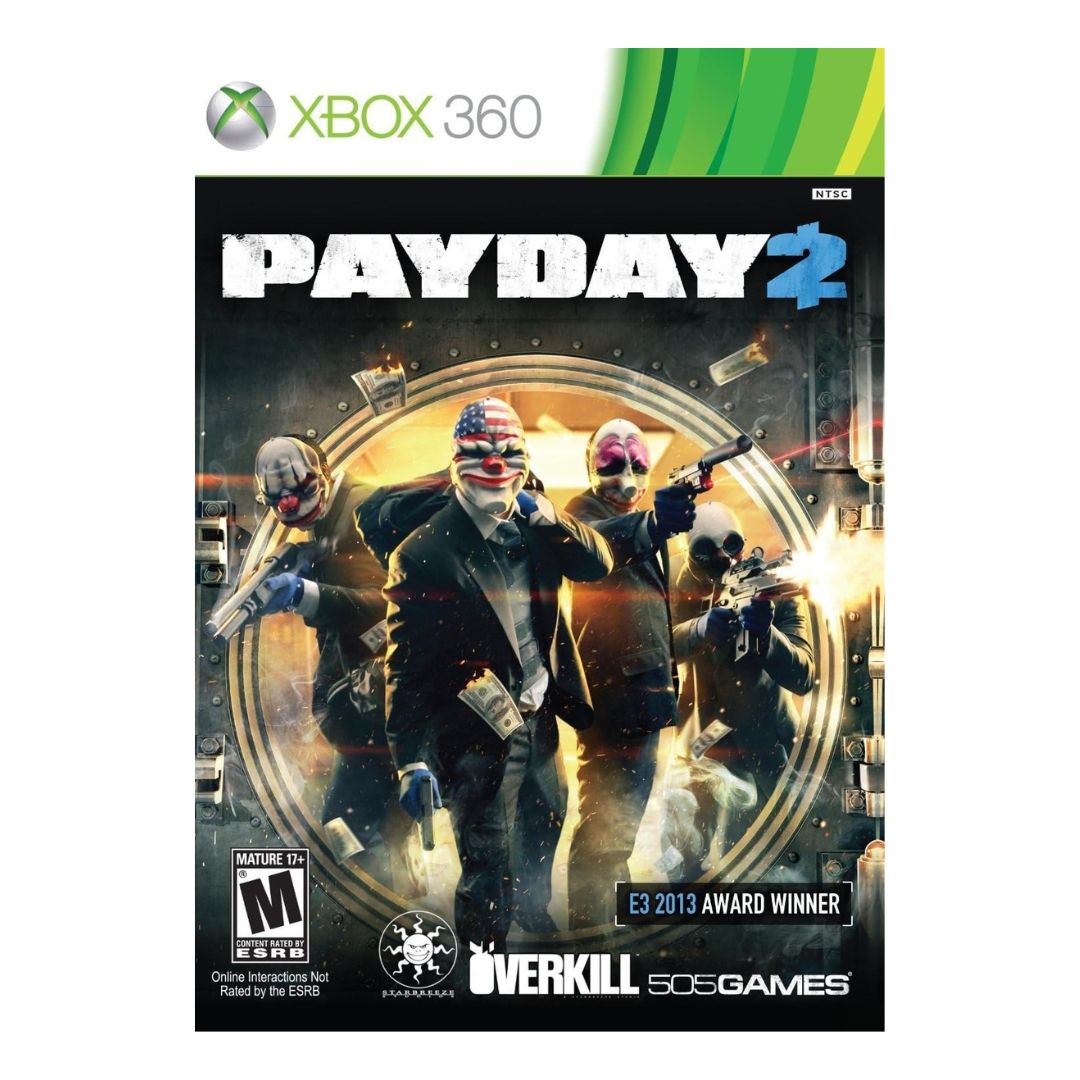 Pay Day 2 - Xbox 360 (Mídia Digital)