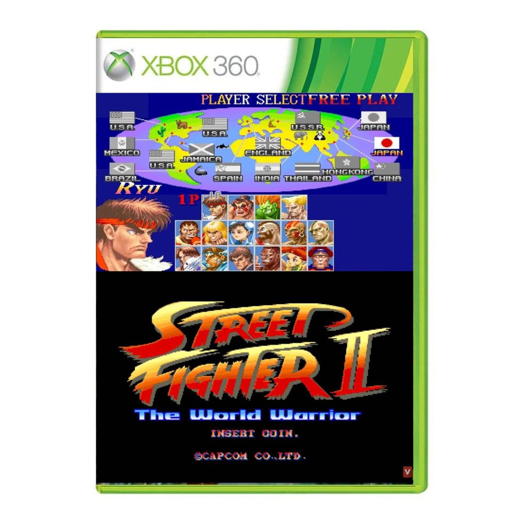Street Figther 2 Clássico - Xbox 360 (Mídia Digital)